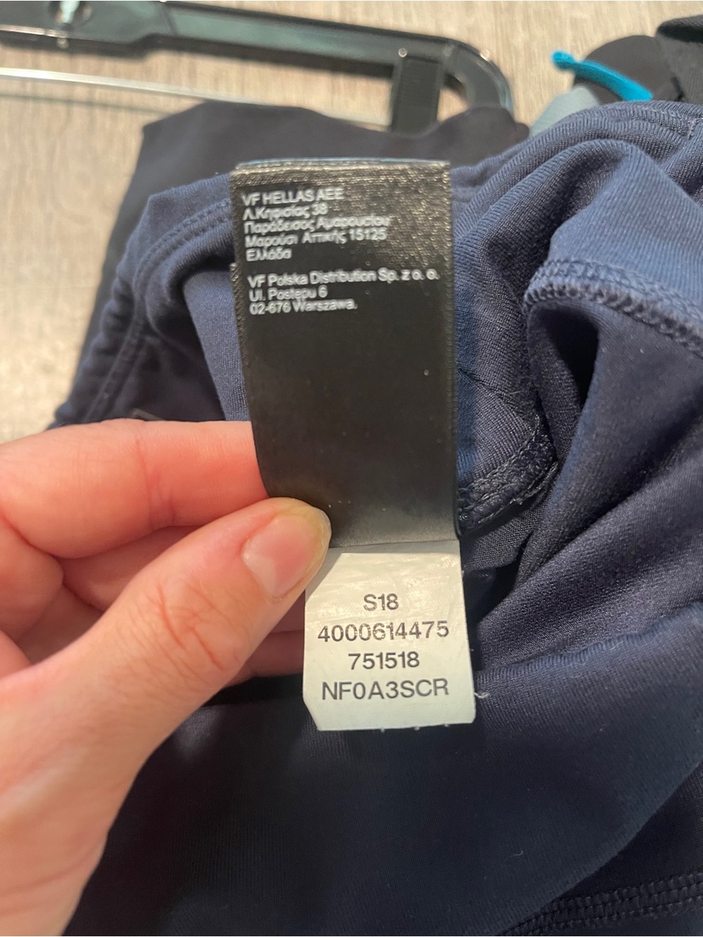 The North Face Flashdry Cropped Leggings Navy Size Small - Picture 7 of 7